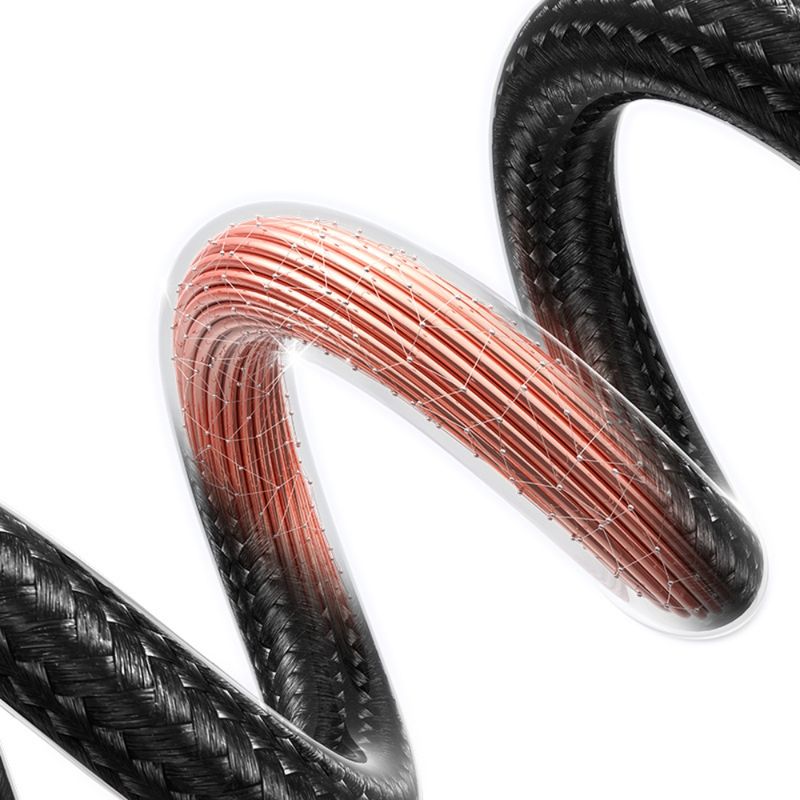 USAMS Cable de Datos y Carga Rápida USAMS Micro 2A de Aleación de Aluminio - 1.2 metros 120-3007