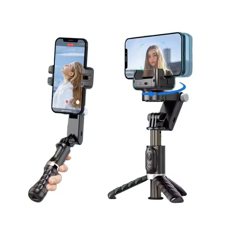 LEADINGPLUS Estabilizador Q18 para Smartphone con Palo Selfie Extensible y Seguimiento Automático 160-6210