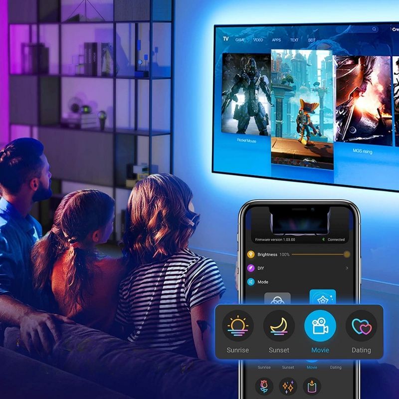 GOVEE Tira LED Govee para TV con Retroiluminación y Sincronización de Música 610-1101