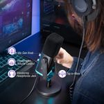 FIFINE Micrófono Gaming FIFINE AmpliGame AM8 RGB 420-2220