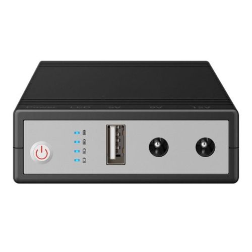 Mini No Break UPS para módem con 390 min de respaldo y batería de 8,800 mAh