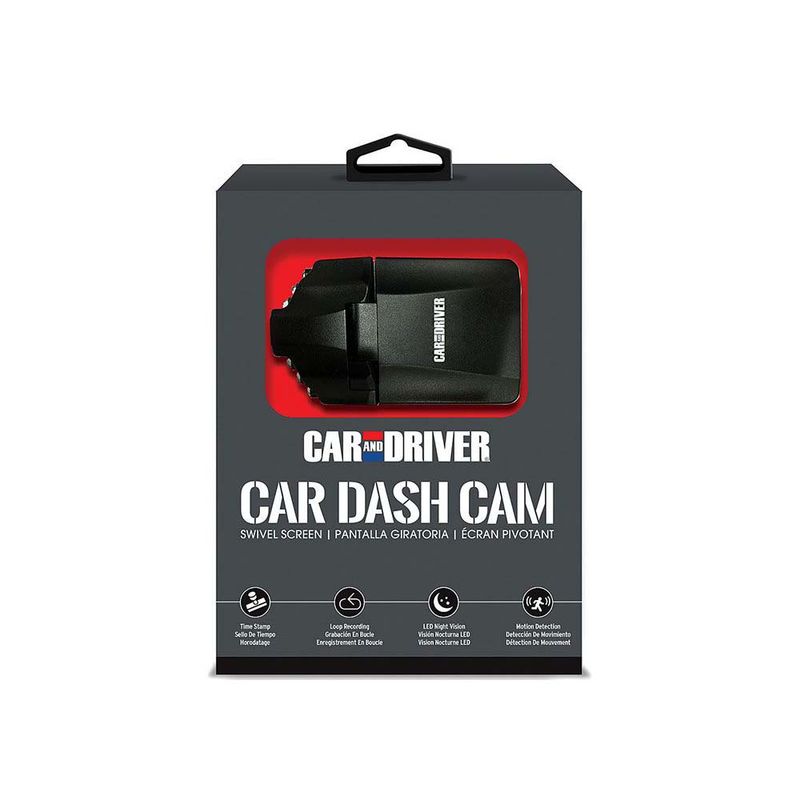 CARANDDRIVER Video cámara para automóvil 160-6117