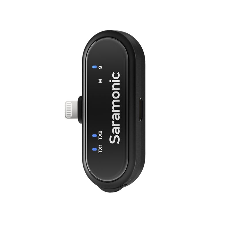 SARAMONIC Saramonic BlinkMe U2 - Sistema de Micrófono Inalámbrico con Pantalla Táctil y Audio Profesional 420-3007