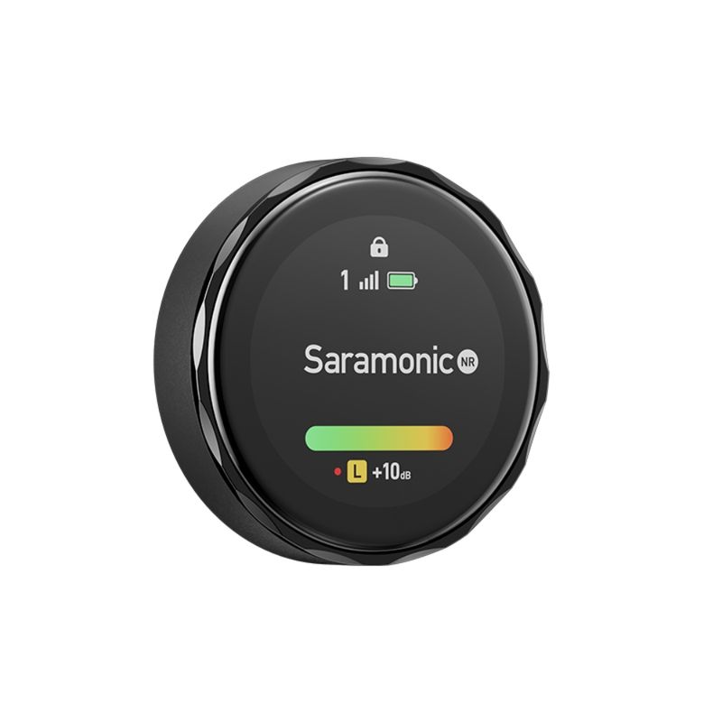 SARAMONIC Saramonic BlinkMe U2 - Sistema de Micrófono Inalámbrico con Pantalla Táctil y Audio Profesional 420-3007