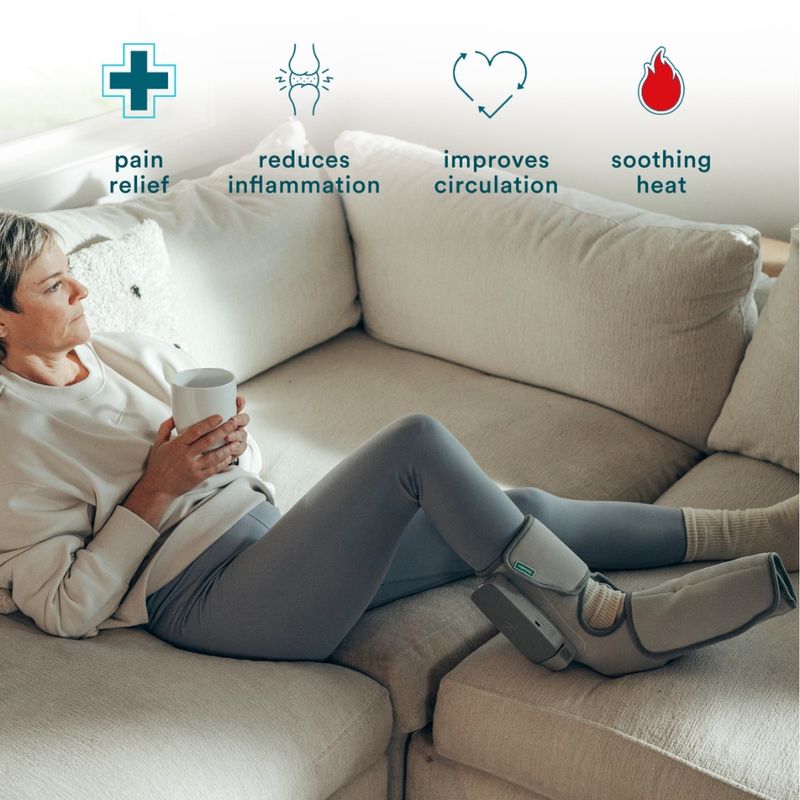 HOMEDICS Envoltura de Compresión para Pies Modulair Homedics con Calor 630-6227