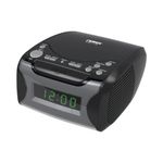 NAXXA Radio Reloj Despertador Digital Naxa con Reproductor de CD y Puerto USB 120-3013