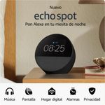 AMAZON Amazon Echo Spot con Alexa y Sonido Vibrante 400-6302