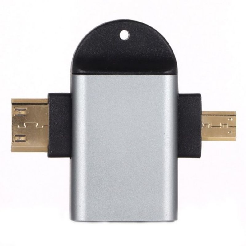 STEREN Adaptador Mini/Micro HDMI a HDMI de Steren para Conexiones de Alta Definición 290-9155
