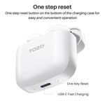 TOZO Auriculares Inalámbricos TOZO A3 con Reducción de Ruido y Bluetooth 5.3 330-3108