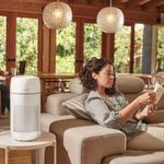 HOMEDICS Purificador de Aire HoMedics T22 con Filtro HEPA y Tecnología UV-C 630-6234
