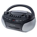 MEMOREX Memorex Boombox Portátil con Reproductor de CD, Casete y Radio AM/FM 120-3025
