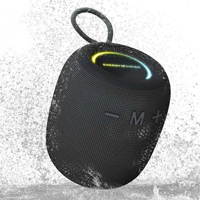 ENERGY SISTEM Altavoz Bluetooth 5.3 con Luces LED, True Wireless Stereo y 18h de Autonomía 400-6309