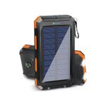 CHARGEWORX Power Bank Solar de 15.000 mAh con Carga Inalámbrica de 15W 230-3195