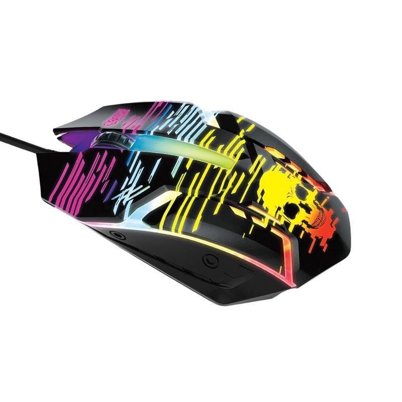 GAMEPUNK Mouse Ghostgrip Gamer Ultraligero con Ciclo de 7 Colores 260-6310
