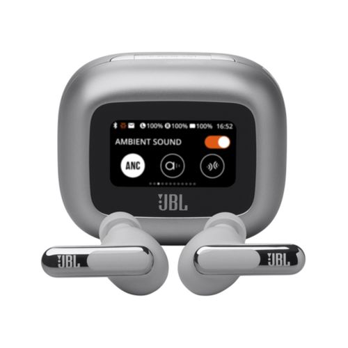 Audífonos Inalámbricos JBL Live Beam 3 con Cancelación de Ruido y Estuche con Pantalla LED