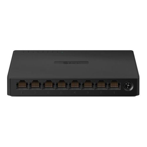Switch Ethernet Gigabit de 8 Puertos RJ45 con velocidades de 10/100/1000 Mbps