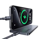 USAMS Power Bank Inalámbrico USAMS 5000mAh 20W PD Carga Rápida Color Gris 230-3196