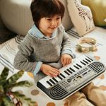 CASIO Teclado Casio SA-51 de 32 Teclas con 100 Tonos, 50 Ritmos y Canciones Integradas 420-8190