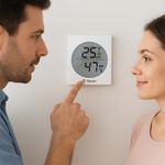 STEREN Termómetro Digital con Sensor de Humedad e Higrómetro 220-1035