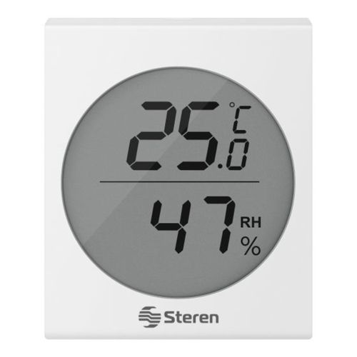 Termómetro Digital con Sensor de Humedad e Higrómetro