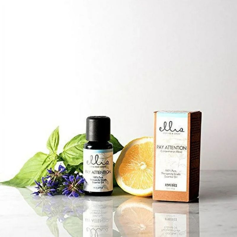 ELLIA Aceite Esencial Pay Attention ¿ Mezcla Energizante y Refrescante 630-6191