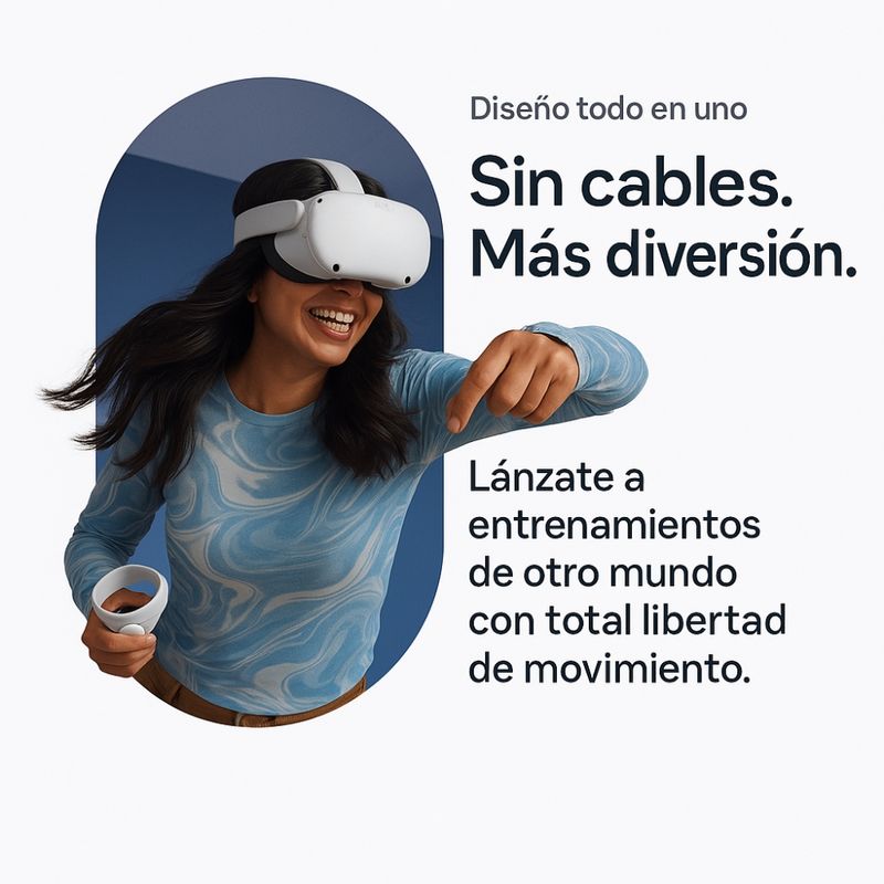OCULOS Gafas de Realidad Virtual Meta Quest 3S 256GB 600-3001