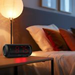 MEMOREX Radio Reloj Memorex con Bluetooth, Carga USB y Despertador Dual 120-3024