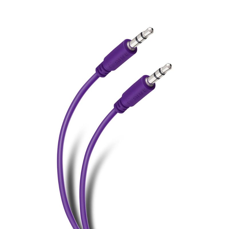 STEREN Cable ultra delgado de audio estéreo de 3.5mm 420-8076