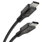 SCOSCHE Cable magnético USB-C a USB-C 1.8 metros color negro 120-3027