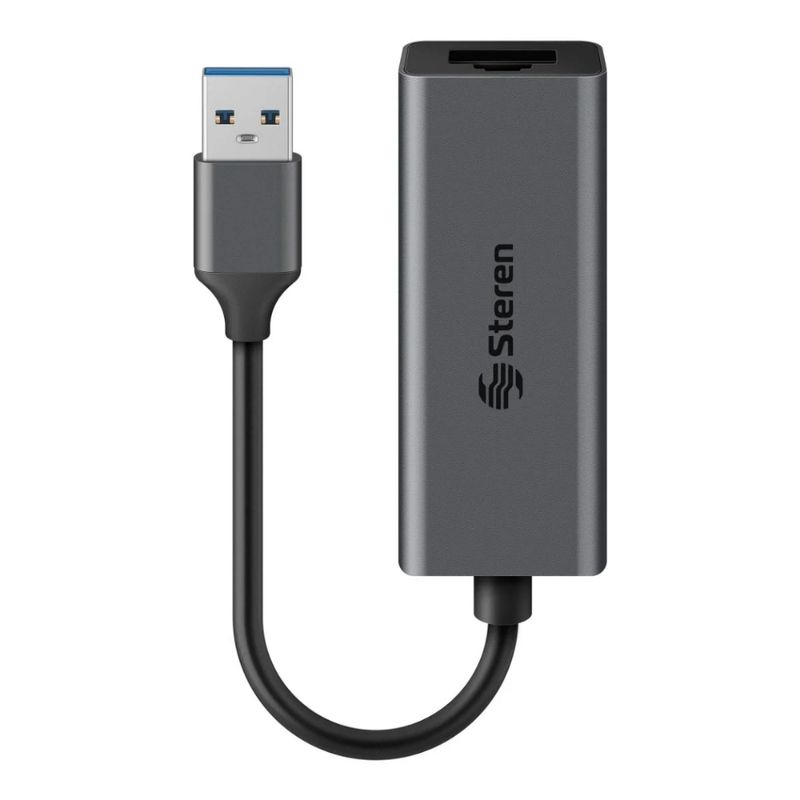 STEREN Adaptador USB 3.0 a Ethernet RJ45 para PC y Laptop 250-5242