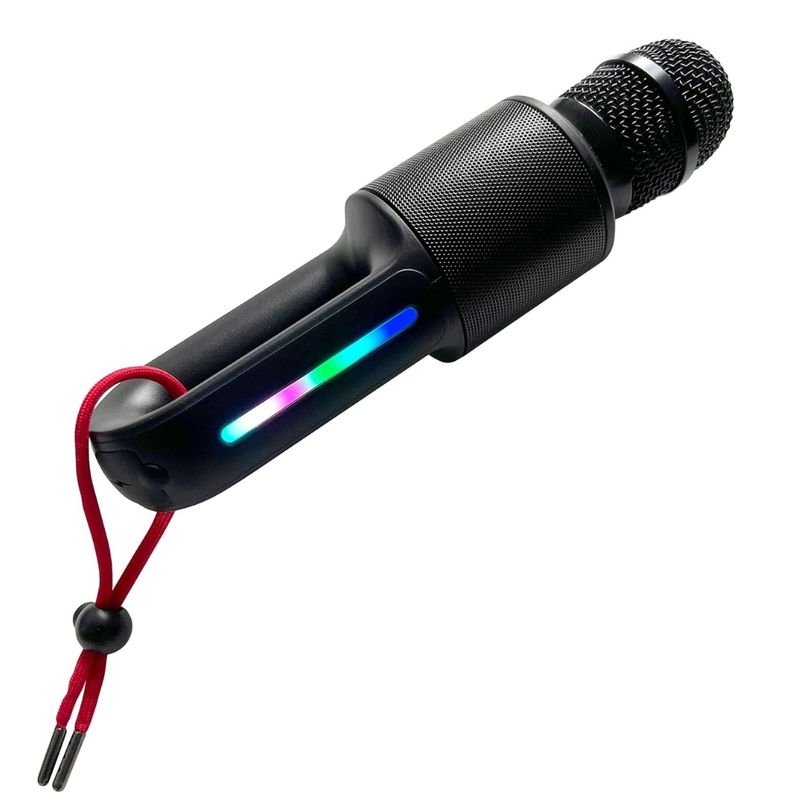 SINGING MACHINE Micrófono Inalámbrico Recargable con Bluetooth y Altavoz Integrado 420-8194