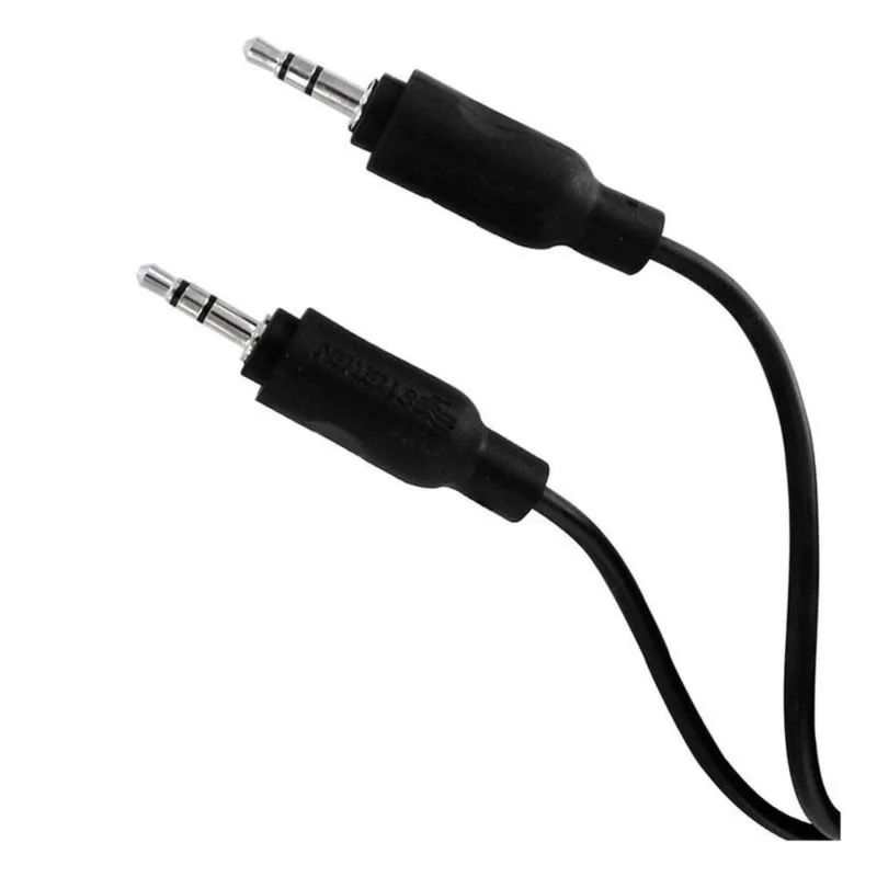 STEREN Cable Auxiliar Estéreo 3.5 mm a 3.5 mm de 1.8 Metros 420-8196
