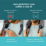 HOMEDICS Masajeador de Cuello Pro Therapy con Vibración y Calor - Tu Terapeuta Personal para el Cuello 630-6153