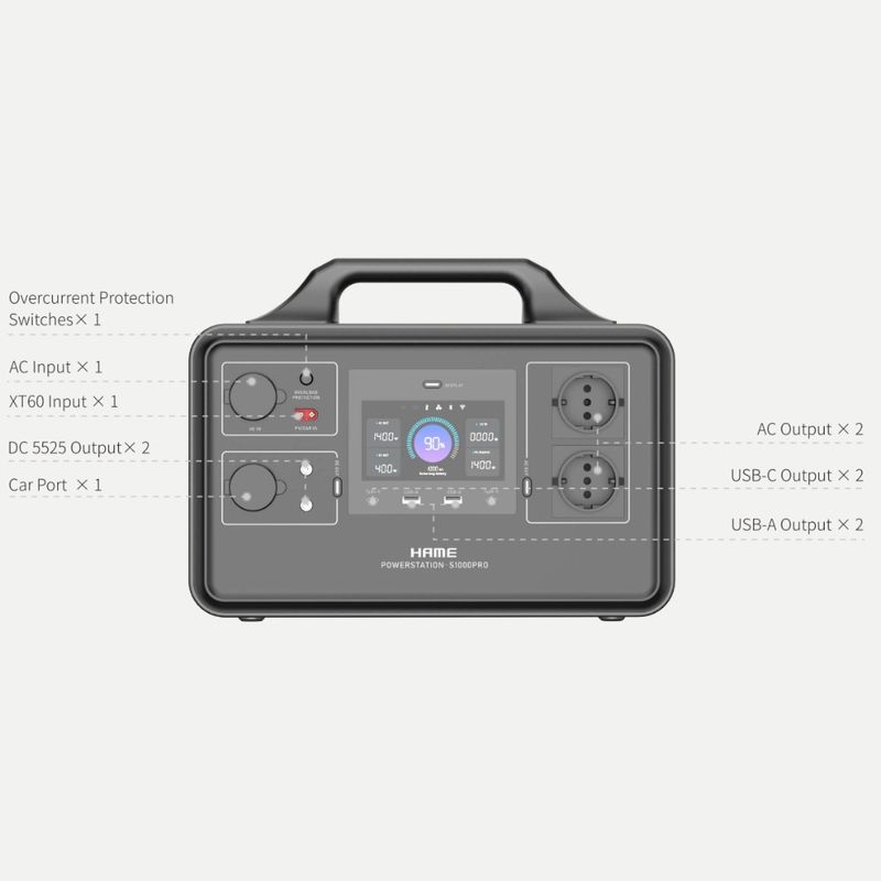 MAXIPOWER-Estacion-de-energia-portatil-S1000F-Pro-con-bateria-de-1030Wh-610-6191