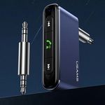 USAMS Adaptador de Audio Bluetooth 5.0 con Jack 3.5 mm para Auto, Parlantes y Auriculares 150-1100