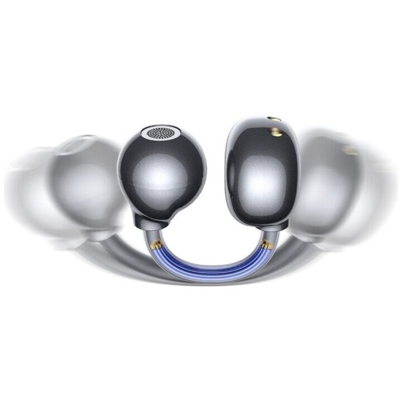 USAMS Auricular Bluetooth Clip-On Inalámbrico Color Gris 330-4624