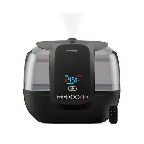 Humidificador Ultrasónico HoMedics TotalComfort con Luz UV-C y Control Remoto