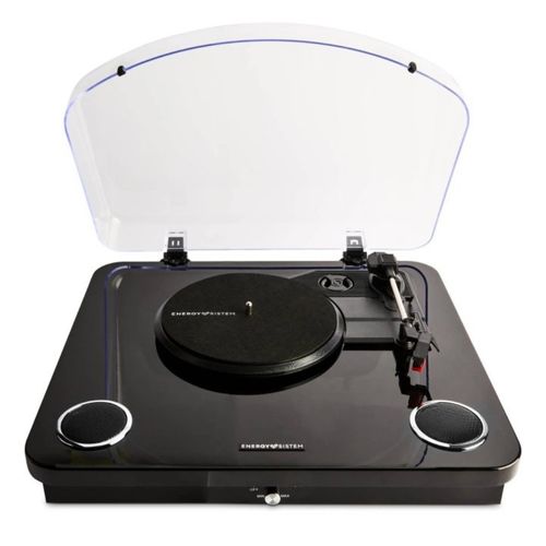 Tocadiscos Bluetooth con Altavoces Integrados, Digitalización USB y Salida RCA