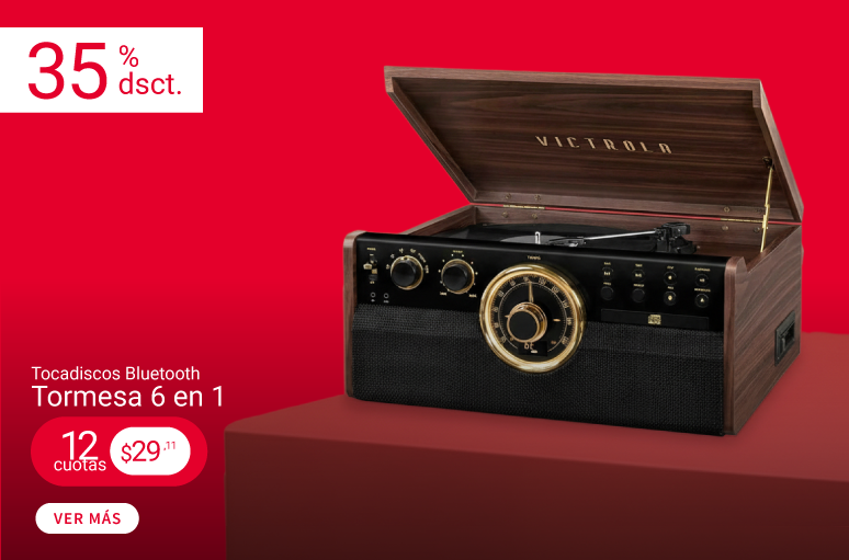 Tocadiscos Bluetooth​